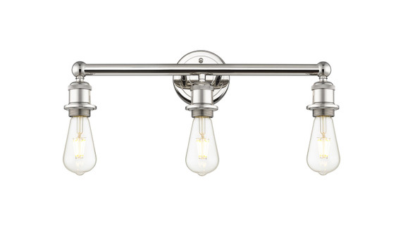 Bathroom Fixtures Three Lights by Innovations ( 405 | 616-3W-PN Edison ) 