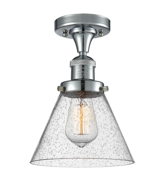 Semi-Flush Mts. Glass Down by Innovations ( 405 | 517-1CH-PC-G44 Franklin Restoration ) 