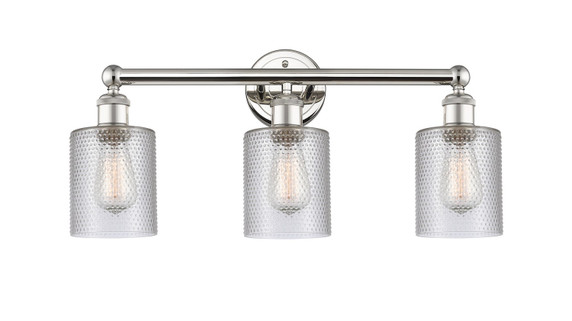 Bathroom Fixtures Three Lights by Innovations ( 405 | 616-3W-PN-G112 Edison ) 