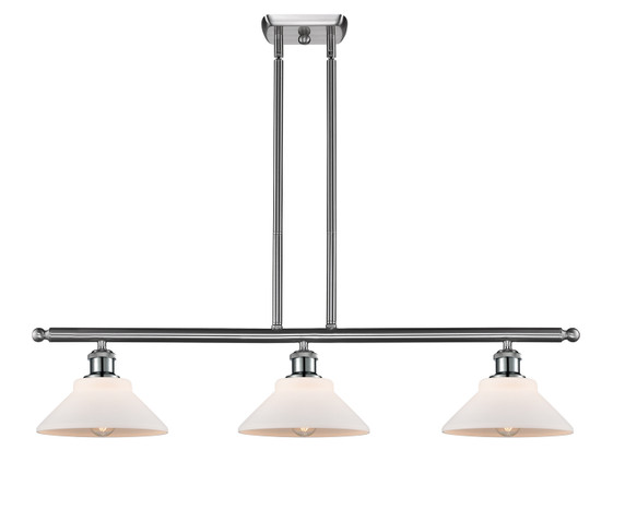 Linear/Island 3 Light Bar by Innovations ( 405 | 516-3I-SN-G131 Ballston ) 