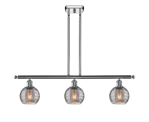 Linear/Island 3 Light Bar by Innovations ( 405 | 516-3I-PC-G1213-6SM Ballston ) 