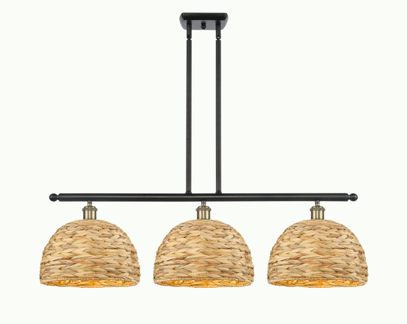 Linear/Island 3 Light Bar by Innovations ( 405 | 516-3I-BAB-RBD-12-NAT Ballston ) 
