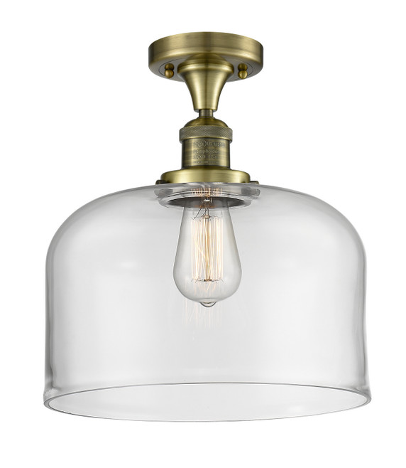 Semi-Flush Mts. Directional by Innovations ( 405 | 517-1CH-AB-G72-L-LED Franklin Restoration ) 
