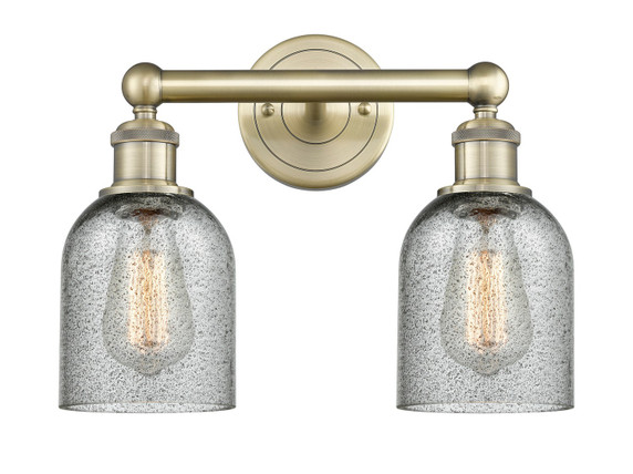 Bathroom Fixtures Two Lights by Innovations ( 405 | 616-2W-AB-G257 Edison ) 