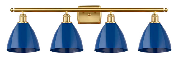 Bathroom Fixtures Four Lights by Innovations ( 405 | 516-4W-SG-MBD-75-BL Ballston ) 