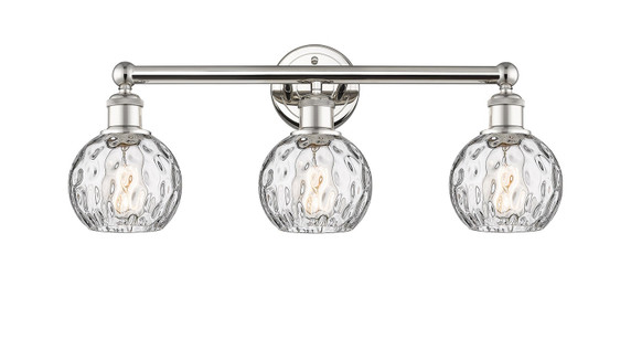 Bathroom Fixtures Three Lights by Innovations ( 405 | 616-3W-PN-G1215-6 Edison ) 
