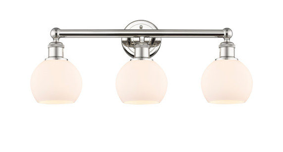 Bathroom Fixtures Three Lights by Innovations ( 405 | 616-3W-PN-G121-6 Edison ) 