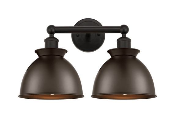 Bathroom Fixtures Two Lights by Innovations ( 405 | 616-2W-OB-M14-OB Edison ) 