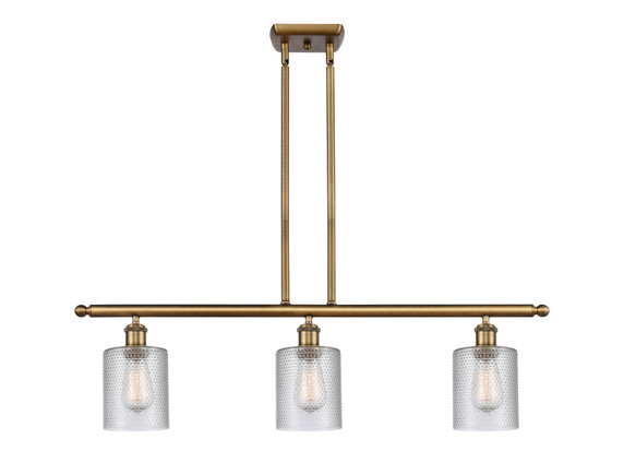 Linear/Island 3 Light Bar by Innovations ( 405 | 516-3I-BB-G112 Ballston ) 
