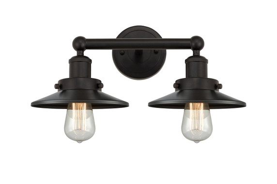 Bathroom Fixtures Two Lights by Innovations ( 405 | 616-2W-OB-M5-OB Franklin Restoration ) 