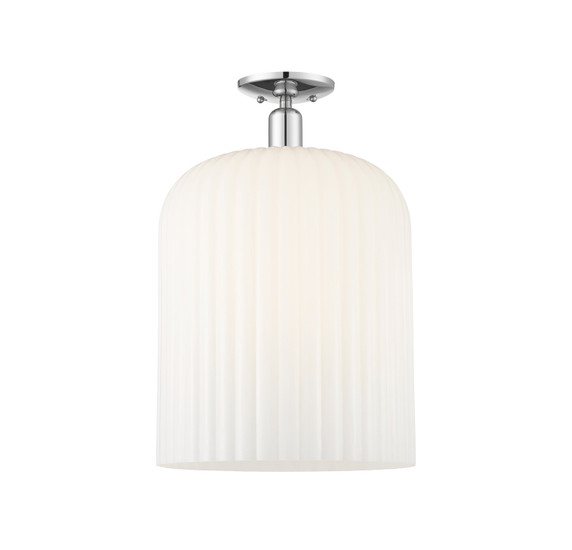 Semi-Flush Mts. Glass Down by Innovations ( 405 | 716-1C-PC-G559-12GWH Arcadia ) 