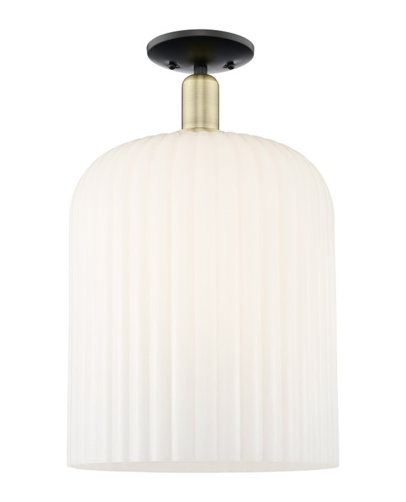 Semi-Flush Mts. Glass Down by Innovations ( 405 | 716-1C-BAB-G559-12GWH Arcadia ) 