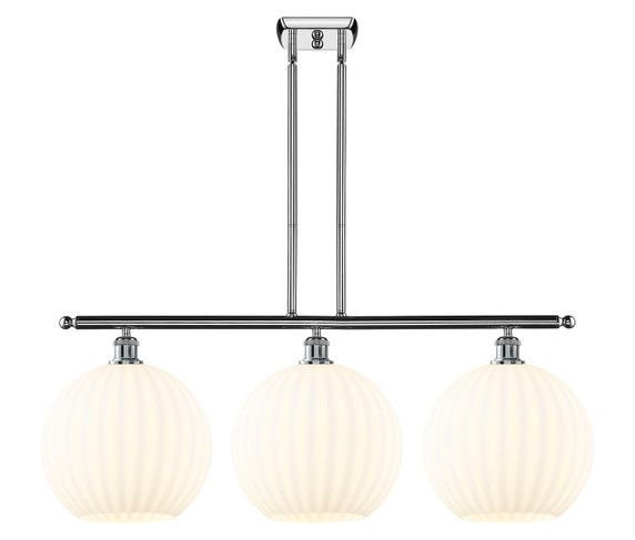 Linear/Island 3 Light Bar by Innovations ( 405 | 516-3I-PC-G1217-12WV Ballston ) 