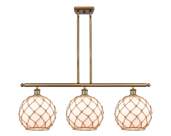 Linear/Island 3 Light Bar by Innovations ( 405 | 516-3I-BB-G121-10RB-LED Ballston ) 