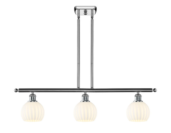 Linear/Island 3 Light Bar by Innovations ( 405 | 516-3I-PC-G1217-6WV Ballston ) 