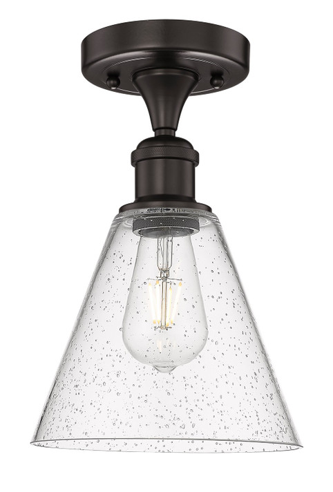 Semi-Flush Mts. Glass Down by Innovations ( 405 | 616-1F-OB-GBC-84 Edison ) 