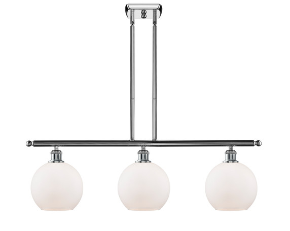 Linear/Island 3 Light Bar by Innovations ( 405 | 516-3I-PC-G121-8-LED Ballston ) 