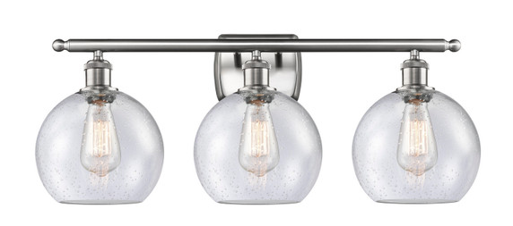 Bathroom Fixtures Three Lights by Innovations ( 405 | 516-3W-SN-G124-8 Ballston ) 