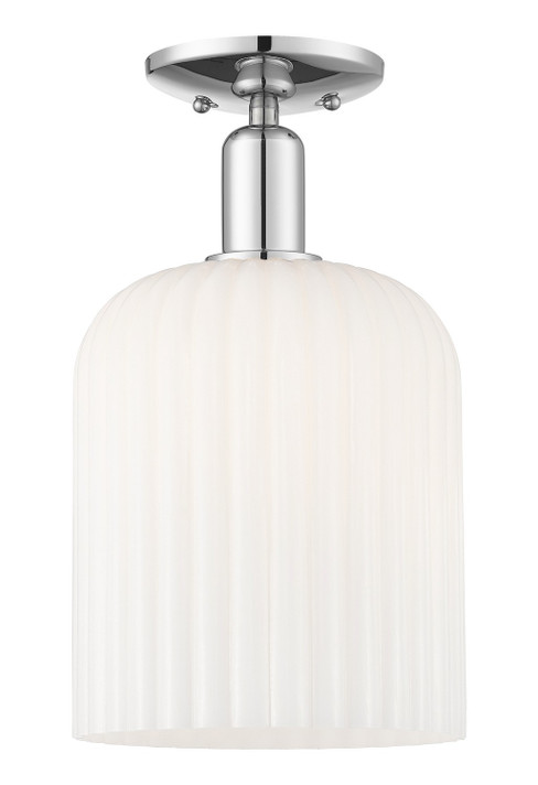 Semi-Flush Mts. Glass Down by Innovations ( 405 | 716-1C-PC-G559-8GWH Arcadia ) 