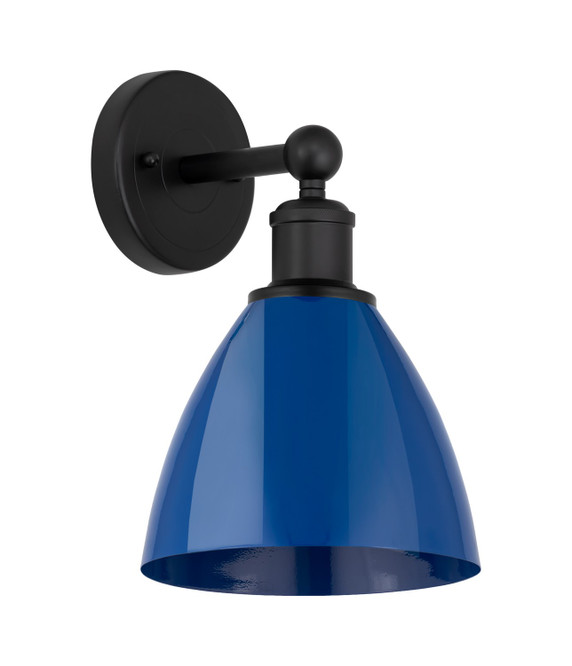 Sconces Metal by Innovations ( 405 | 616-1W-BK-MBD-75-BL Edison ) 