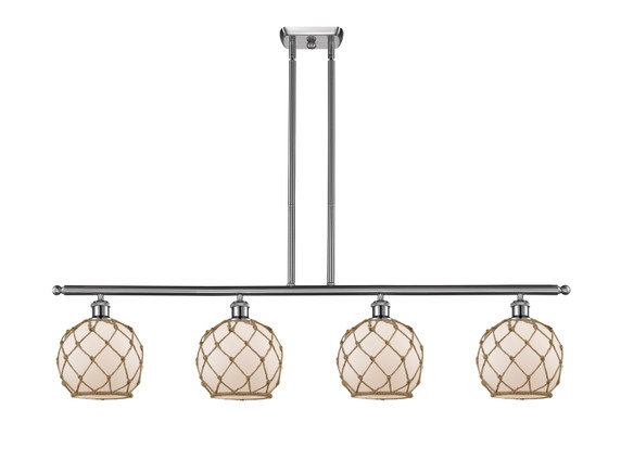 Linear/Island 4 Light + by Innovations ( 405 | 516-4I-SN-G121-8RB Ballston ) 