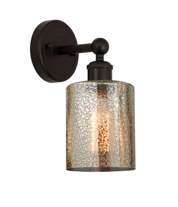 Sconces Single Glass by Innovations ( 405 | 616-1W-OB-G116 Edison ) 