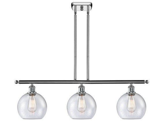 Linear/Island 3 Light Bar by Innovations ( 405 | 516-3I-PC-G124-8 Ballston ) 