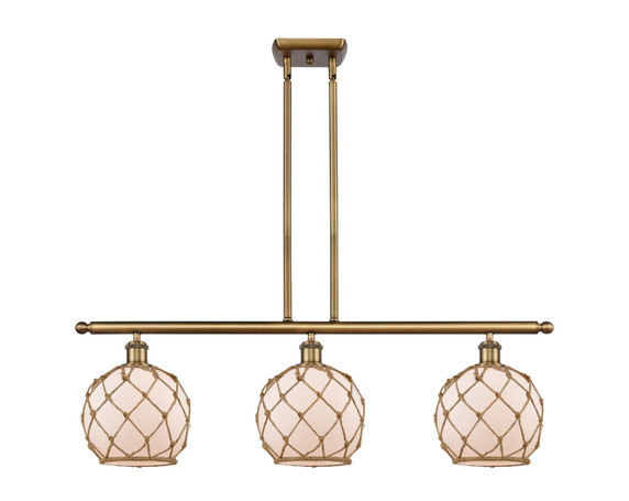 Linear/Island 3 Light Bar by Innovations ( 405 | 516-3I-BB-G121-8RB-LED Ballston ) 