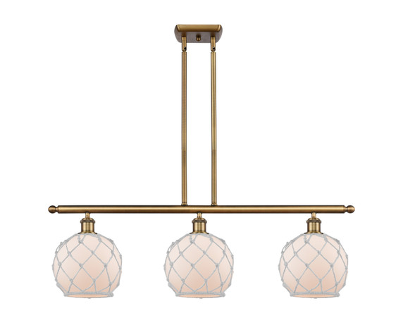 Linear/Island 3 Light Bar by Innovations ( 405 | 516-3I-BB-G121-8RW Ballston ) 