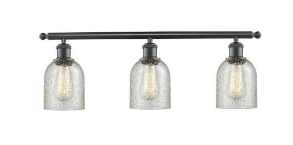 Bathroom Fixtures Three Lights by Innovations ( 405 | 516-3W-BK-G259 Ballston ) 