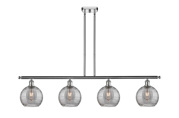 Linear/Island 4 Light + by Innovations ( 405 | 516-4I-PC-G1213-8SM Ballston ) 