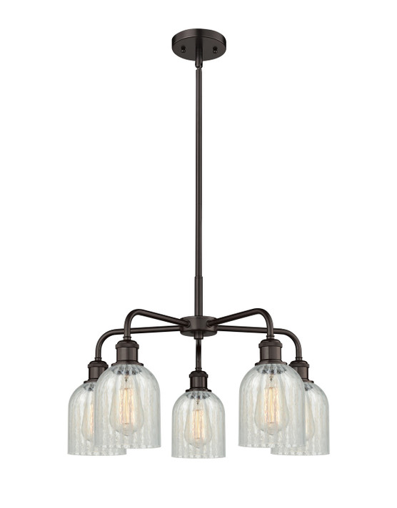 Mid. Chandeliers Glass Down by Innovations ( 405 | 516-5CR-OB-G2511 Ballston ) 