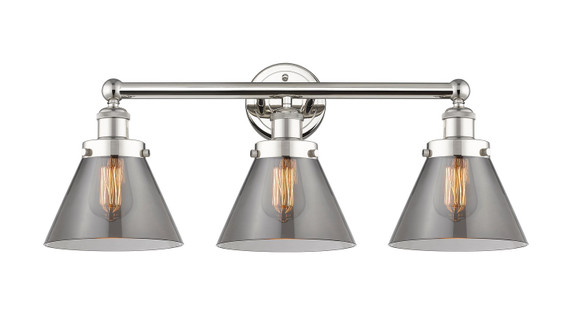 Bathroom Fixtures Three Lights by Innovations ( 405 | 616-3W-PN-G43 Edison ) 