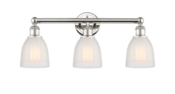 Bathroom Fixtures Three Lights by Innovations ( 405 | 616-3W-PN-G441 Edison ) 