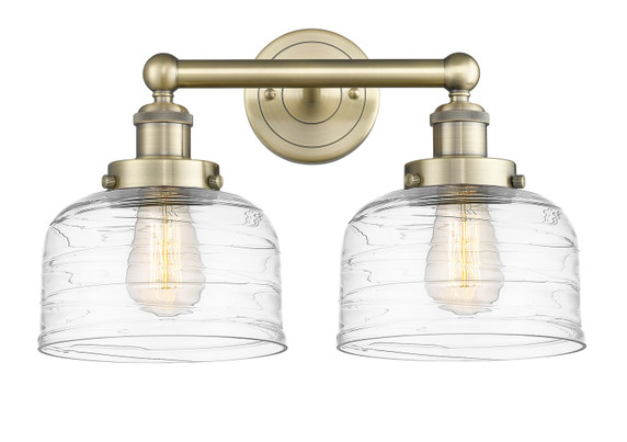 Bathroom Fixtures Two Lights by Innovations ( 405 | 616-2W-AB-G713 Edison ) 