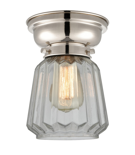 Flush Mounts Glass Down by Innovations ( 405 | 623-1F-PN-G142-LED Franklin Restoration ) 