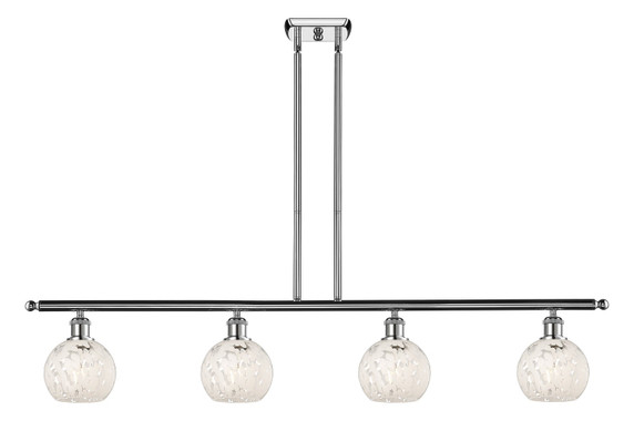 Linear/Island 4 Light + by Innovations ( 405 | 516-4I-PC-G1216-6WM Ballston ) 