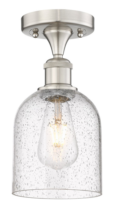 Semi-Flush Mts. Glass Down by Innovations ( 405 | 616-1F-SN-G558-6SDY Edison ) 