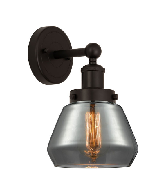 Sconces Single Glass by Innovations ( 405 | 616-1W-OB-G173 Edison ) 