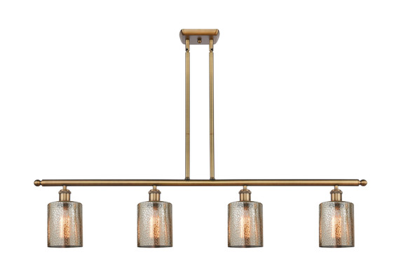Linear/Island 4 Light + by Innovations ( 405 | 516-4I-BB-G116-LED Ballston ) 