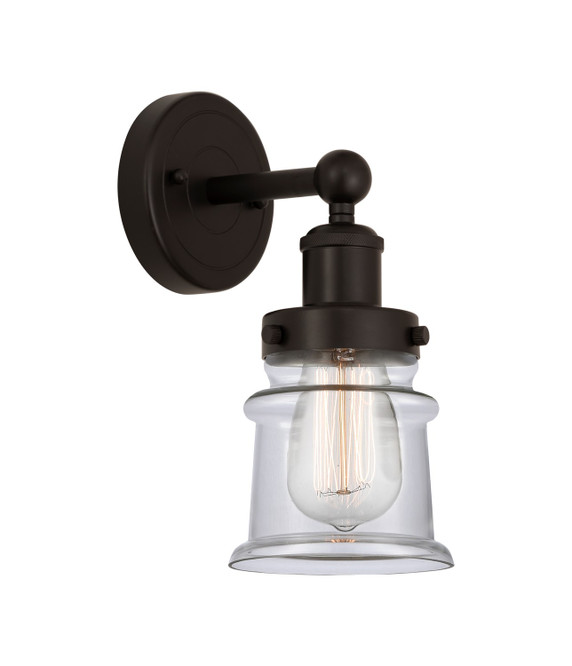 Sconces Single Glass by Innovations ( 405 | 616-1W-OB-G182S Edison ) 