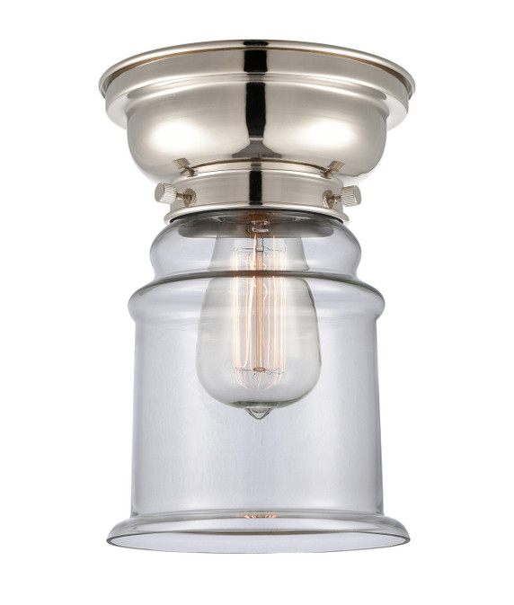 Flush Mounts Glass Down by Innovations ( 405 | 623-1F-PN-G182 Franklin Restoration ) 
