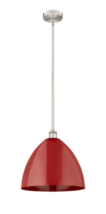 Pendants Metal Shade by Innovations ( 405 | 616-1S-SN-MBD-16-RD Edison ) 