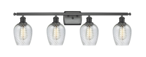 Bathroom Fixtures Four Lights by Innovations ( 405 | 516-4W-BK-G292 Ballston ) 