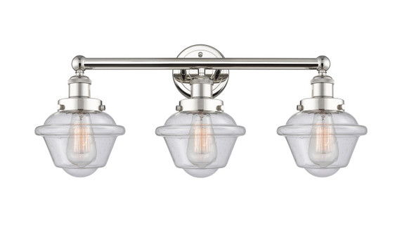 Bathroom Fixtures Three Lights by Innovations ( 405 | 616-3W-PN-G534 Edison ) 