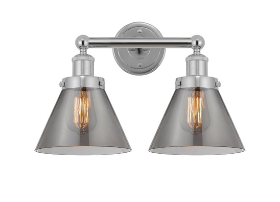 Bathroom Fixtures Two Lights by Innovations ( 405 | 616-2W-PC-G43 Edison ) 