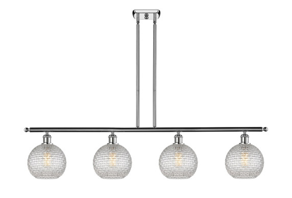 Linear/Island 4 Light + by Innovations ( 405 | 516-4I-PC-G122C-8CL Ballston ) 