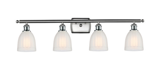 Bathroom Fixtures Four Lights by Innovations ( 405 | 516-4W-SN-G441-LED Ballston ) 