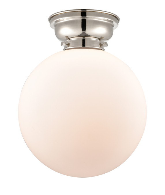 Flush Mounts Glass Down by Innovations ( 405 | 623-1F-PN-G201-12-LED Franklin Restoration ) 