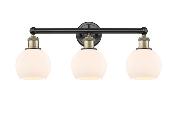 Bathroom Fixtures Three Lights by Innovations ( 405 | 616-3W-BAB-G121-6 Edison ) 